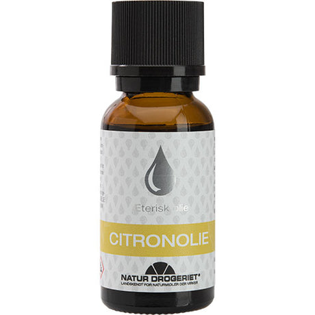 Natur-Drogeriet Citronolie Æterisk | 20 ml fra Natur-Drogeriet på Mecindo.dk