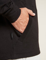Boody Men´s Weekend Pullover Hoodie Sort | Str. S fra Boody på Mecindo.dk