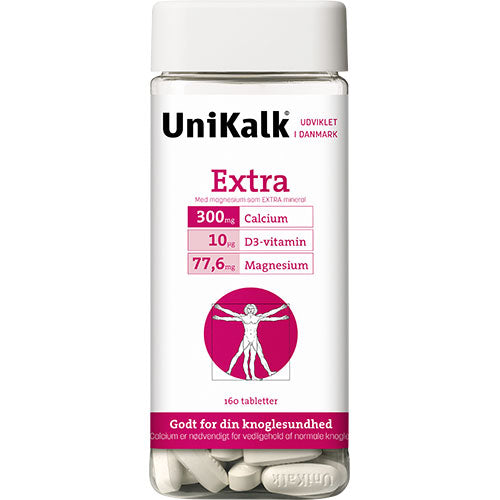 Unikalk Extra | 160 Tabl. fra Unikalk på Mecindo.dk