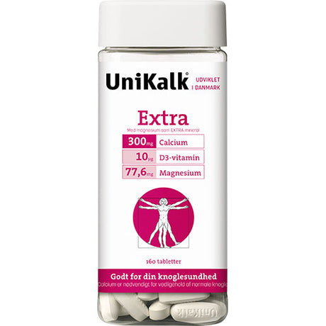 Unikalk Extra | 160 Tabl. fra Unikalk på Mecindo.dk