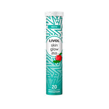 Livol Brusetablet Skin Glow M. AEble Og Mint | 20 Tabl. fra Livol på Mecindo.dk