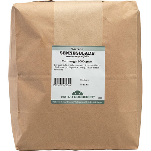 Natur-Drogeriet Sennesblade | 1 kg fra Natur-Drogeriet på Mecindo.dk
