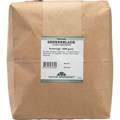 Natur-Drogeriet Sennesblade | 1 kg fra Natur-Drogeriet på Mecindo.dk