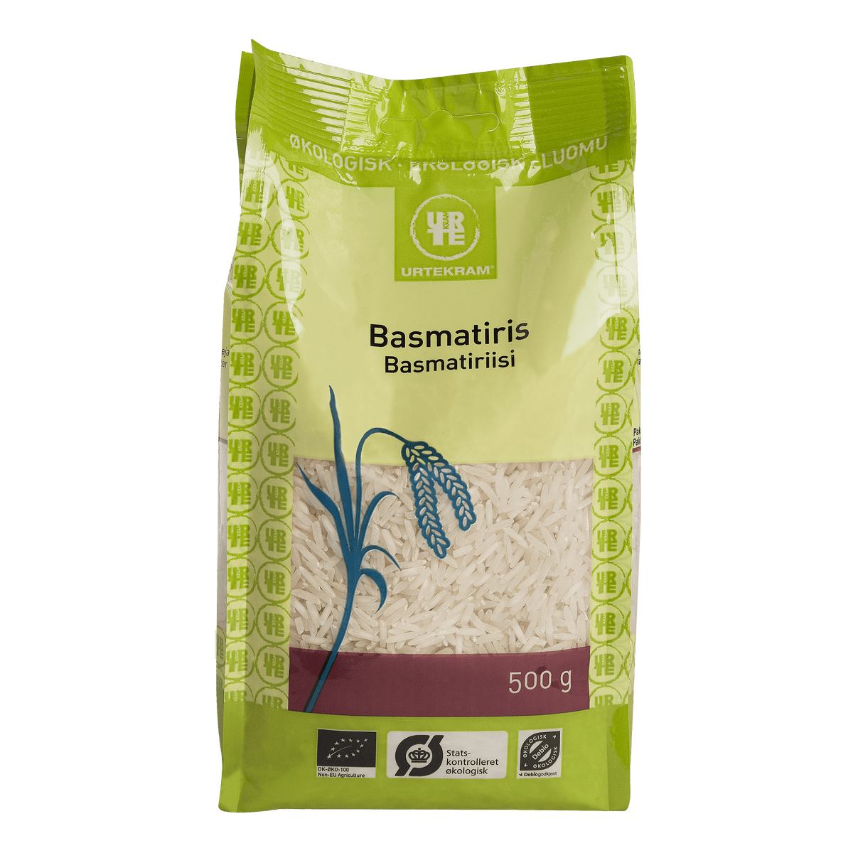 Urtekram Ris Basmati Hvide Økologisk | 500 g fra Urtekram på Mecindo.dk