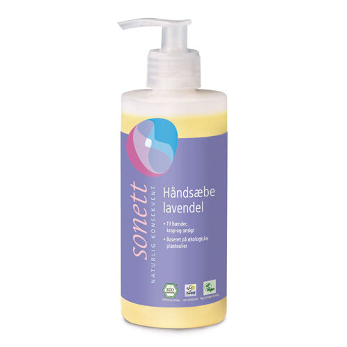 Sonett Håndsaebe Lavendel | 300 ml fra Sonett på Mecindo.dk