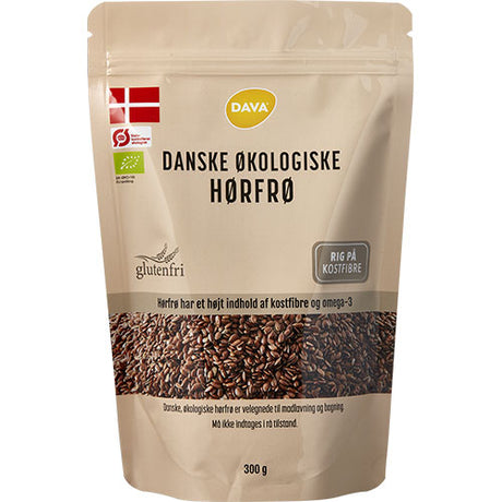 DAVA Hørfrø Ø | 300 GR fra DAVA på Mecindo.dk