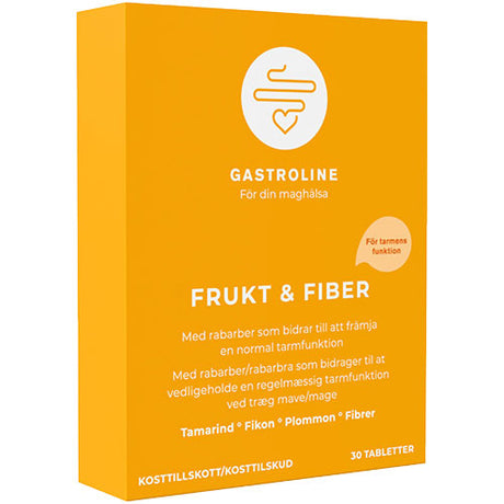 Lactiplus Frukt & Fiber | 30 TAB fra Lactiplus på Mecindo.dk