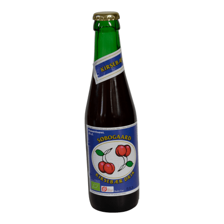 Søbogaard Kirsebær Drik Økologisk | 25 cl fra Søbogaard på Mecindo.dk