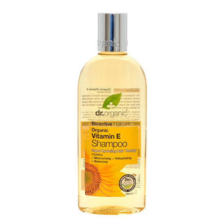 Dr. Organic Vitamin E Shampoo | 265 ml fra Dr. Organic på Mecindo.dk