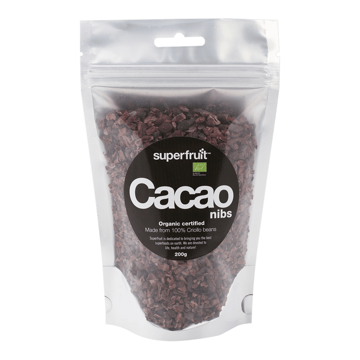 Superfruit Cacao Nibs Økologisk | 200 g