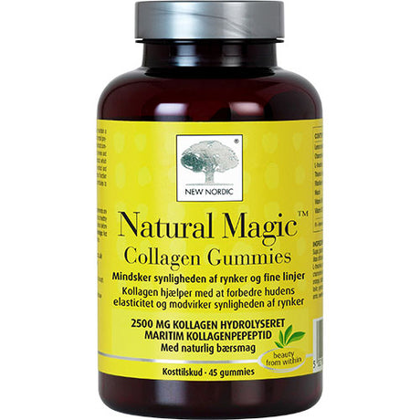 New Nordic Natural Magic Collagen Gummies | 45 gummies fra New Nordic på Mecindo.dk