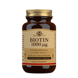 Solgar Biotin 1000ug | 50 kapsler fra Solgar på Mecindo.dk