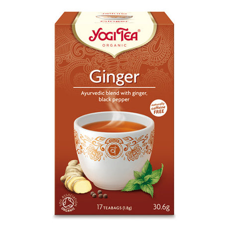 Yogi Ginger Te | 17 br fra Yogi på Mecindo.dk