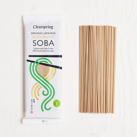 Clearspring Soba Nudler Boghvede Øko | 200 gr fra Clearspring på Mecindo.dk