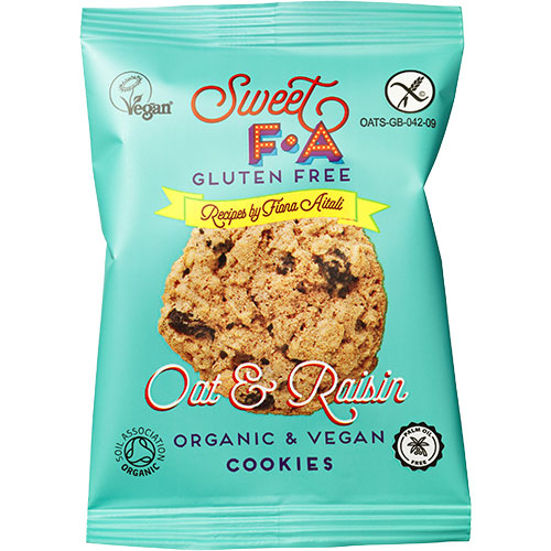 Island bakery Oat & Raisin Cookies Økologisk | 30 gr fra Island bakery på Mecindo.dk