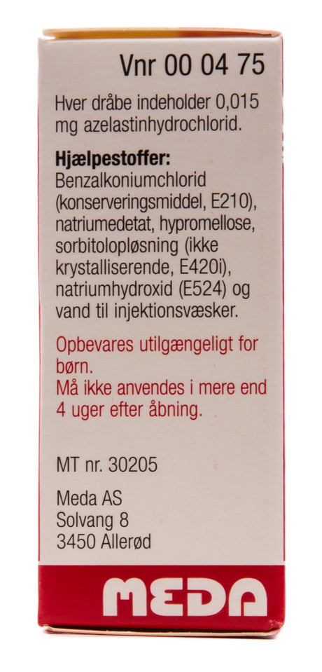 Meda Allergodil Øjendråber | 6 ml fra Meda på Mecindo.dk