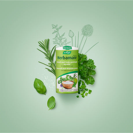 A.Vogel Herbamare (grøn) Ø Havsalt | 250 GR fra A.Vogel på Mecindo.dk
