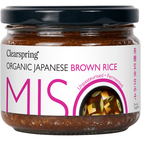 Clearspring Miso Brown Rice - Upasteuriseret | 300 g