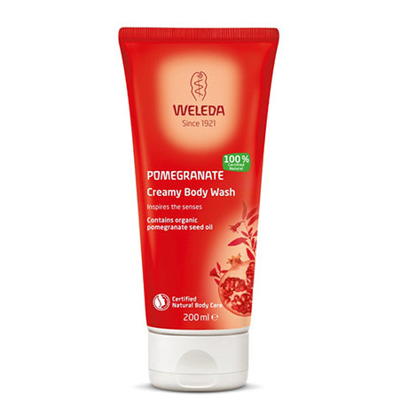 Weleda Pomegranate Inspire Creamy Body Wash | 200 ml fra Weleda på Mecindo.dk