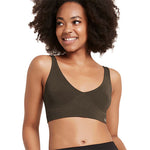 Boody Shaper Crop Bra Dark Olive | Str. S