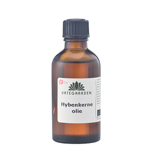Urtegaarden Hybenkerneolie Økologisk | 50 ml fra Urtegaarden på Mecindo.dk