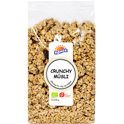 Rømer Mysli Crunchy Økologisk | 500 gr fra Rømer på Mecindo.dk