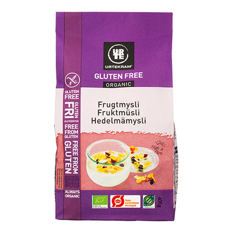 Urtekram Mysli Frugt Glutenfri Økologisk | 400 gr fra Urtekram på Mecindo.dk