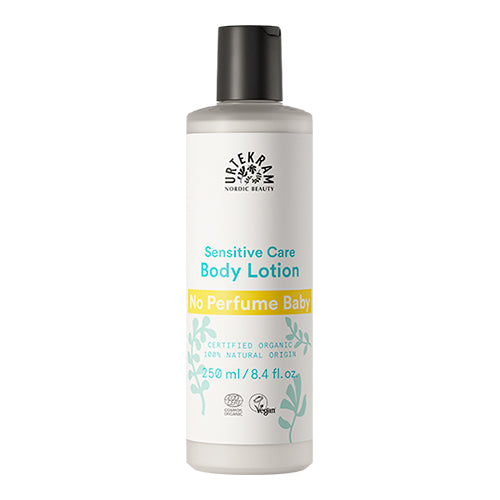 Urtekram Baby Bodylotion No Perfume | 250 ml fra Urtekram på Mecindo.dk