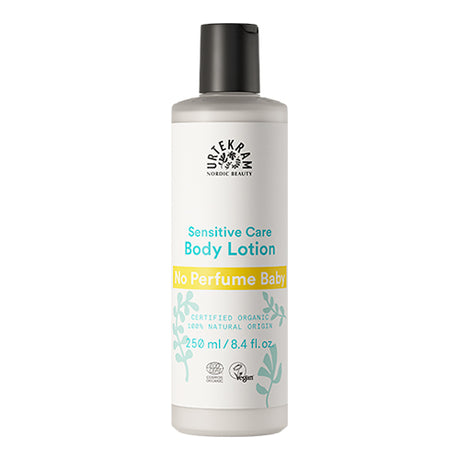 Urtekram Baby Bodylotion No Perfume | 250 ml fra Urtekram på Mecindo.dk