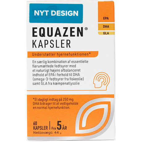 Equazen Fiskeolie | 60 kapsler fra Equazen på Mecindo.dk