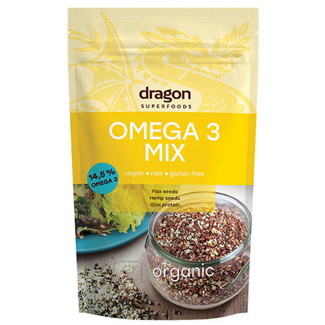 Dragon Superfoods Omega 3 Mix Økologisk | 200 gr fra Dragon Superfoods på Mecindo.dk