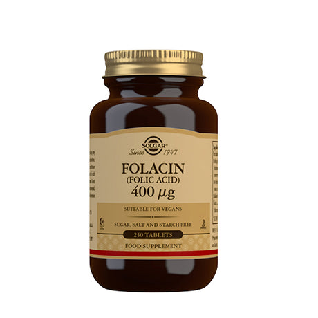 Solgar Folinsyre | 250 Tabl. fra Solgar på Mecindo.dk