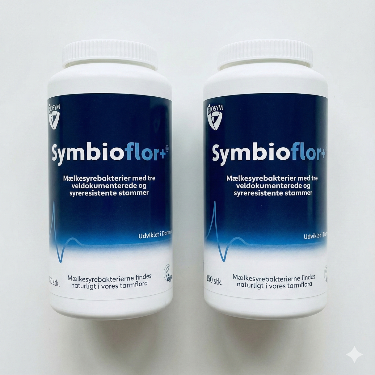 Biosym Symbioflor+ | 2 x 250 kapsler fra Biosym på Mecindo.dk