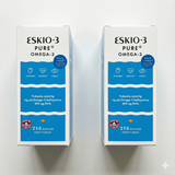 Eskio3 Fiskeolie | 2 x 250 kapsler