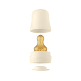 BIBS Baby Glass Bottle Complete Set Latex 110ml Ivory fra BIBS på Mecindo.dk