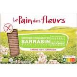 Le pain des fleurs Knækbrød Boghvede Glutenfri Økologisk | 300 g