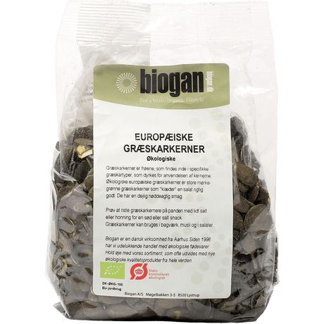 Biogan Europæiske Luksus Græskarkerner | 400 g