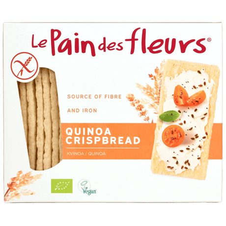 Le pain des fleurs Knækbrød Quinoa Glutenfri Økologisk | 150 g