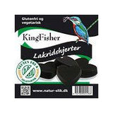 Kingfisher Lakridshjerter Glutenfri | 90 gr fra Kingfisher på Mecindo.dk