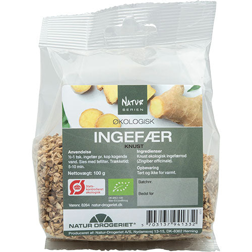 Natur-Drogeriet Ingefær Knust Økologisk | 100 g fra Natur-Drogeriet på Mecindo.dk