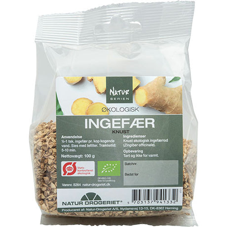 Natur-Drogeriet Ingefær Knust Økologisk | 100 gr fra Natur-Drogeriet på Mecindo.dk