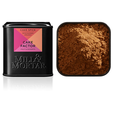 Mill & Mortar Cake Factor Økologisk - Kagekrydderi | 50 gr fra Mill & Mortar på Mecindo.dk