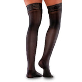 Mabs Stay Up Kompressionsstrømpe - Sort fra Mabs på Mecindo.dk