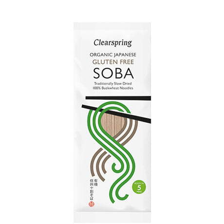 Clearspring Soba Nudler Boghvede Øko | 200 gr fra Clearspring på Mecindo.dk