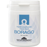 Natur-Drogeriet Borago Hjulkroneolie Kapsler 500 Mg Ø | 180 kapsler fra Natur-Drogeriet på Mecindo.dk