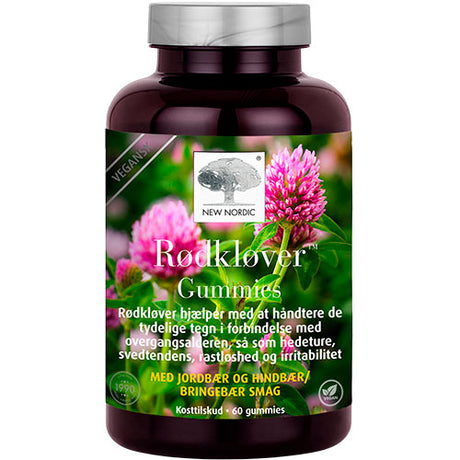 New Nordic Rødkløver Gummies | 60 Tabletter