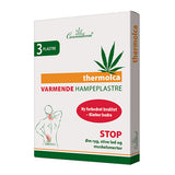 Cannaderm Varmende Hampeplastre 3 Stk 10x14 Cm Thermolca fra Cannaderm på Mecindo.dk
