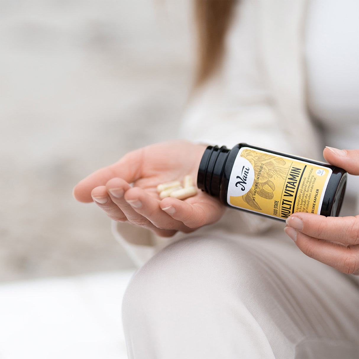 Nani Multivitamin Food State | 60 kapsler fra Nani på Mecindo.dk
