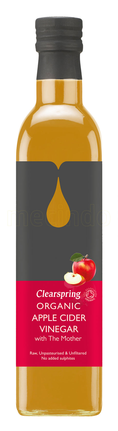 Clearspring AEblecidereddike M. Eddikemor Økologisk | 500 ml fra Clearspring på Mecindo.dk