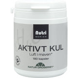 Natur-Drogeriet Aktivt Kul Kapsler | 180 kapsler fra Natur-Drogeriet på Mecindo.dk
